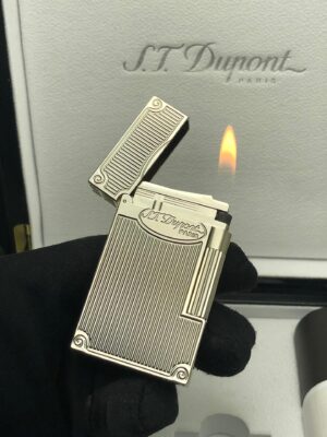 13405687000727796 S.T.Dupont L2 Palladium-Plated Suitcase Gas Lighter