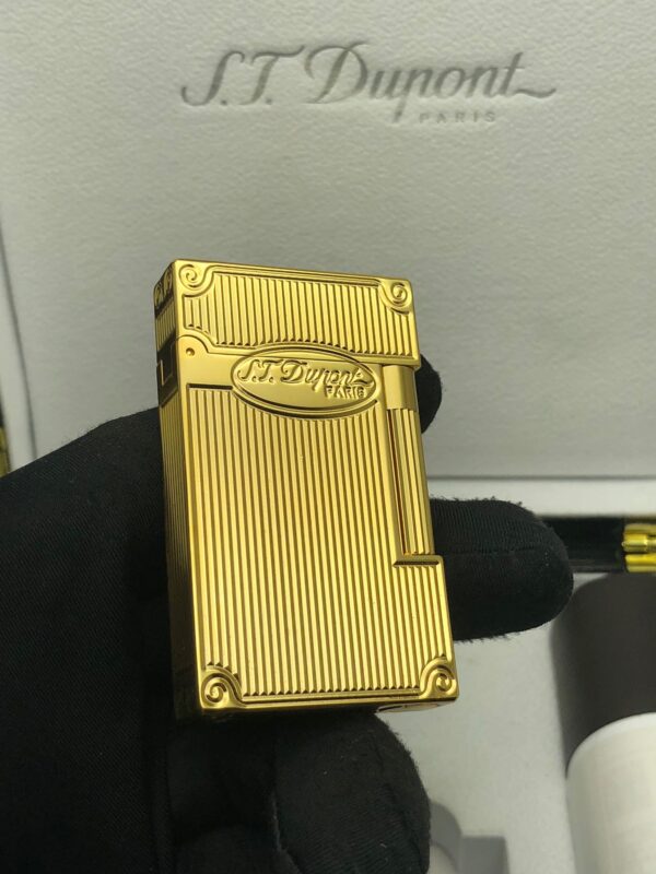 13405687004749449 S.T.Dupont L2 Palladium-Plated Suitcase Gas Lighter
