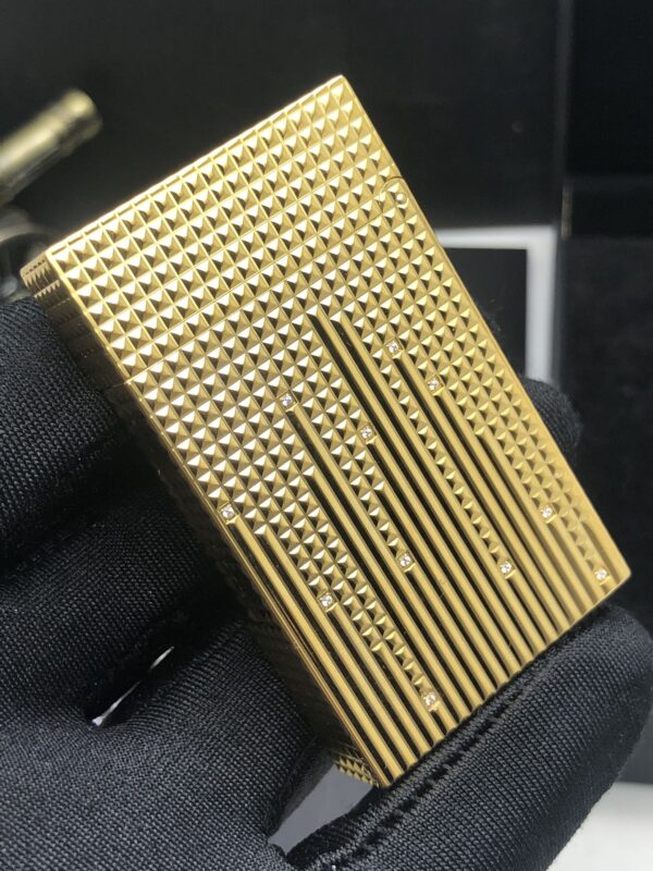 13405688052878992 S.T.Dupont Limited Edition Langsheng Boutique Lighter Replica with 22 Swarovski Diamonds