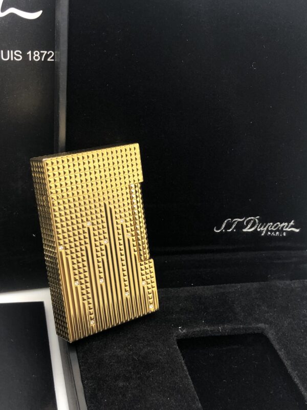 13405688057871721 S.T.Dupont Limited Edition Langsheng Boutique Lighter Replica with 22 Swarovski Diamonds