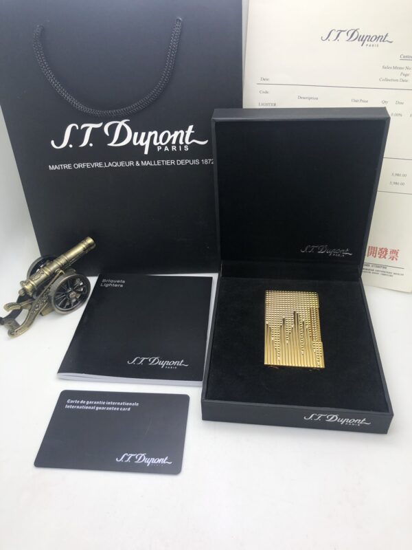 13405688059001205 S.T.Dupont Limited Edition Langsheng Boutique Lighter Replica with 22 Swarovski Diamonds