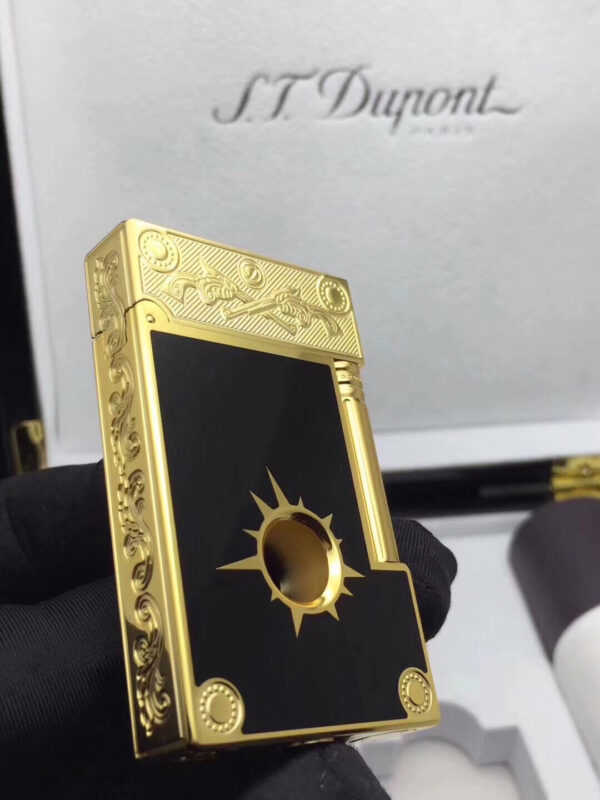 13405688300704182 French Dupont Premium Edition Conquest of the West Limited Series Gas Lighter Replica