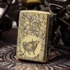 Zippo Pure Copper Kerosene Windproof Lighter Replica