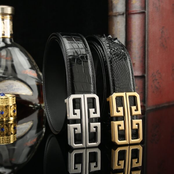 Givenchy Crocodile Leather Belt Replica (Custom-made)