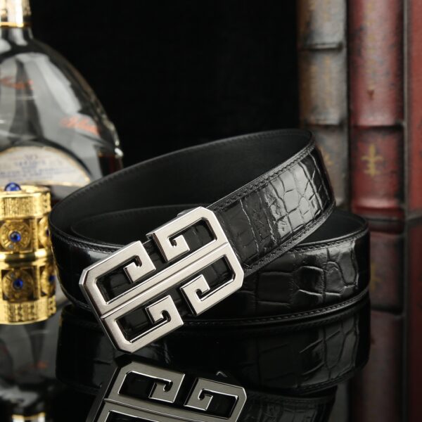 Givenchy Crocodile Leather Belt Replica (Custom-made)