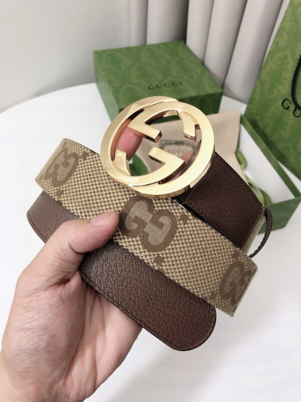 Gucci Men's Belt with Classic Double G Buckle Replica