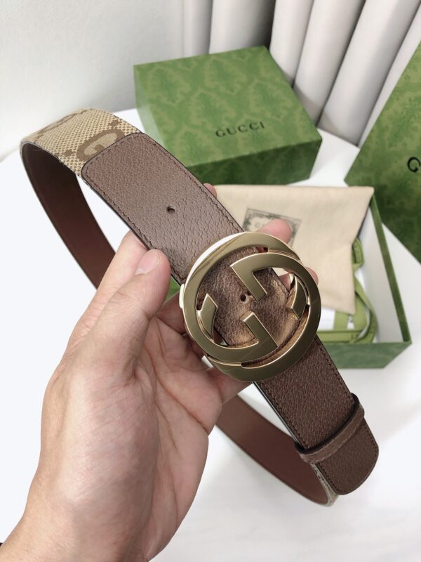 Gucci Men's Belt with Classic Double G Buckle Replica