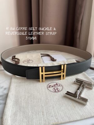 13405921255101211 Hermes-H AU CARRE BELT BUCKLE & REVERSIBLE LEATHER STRAP
