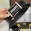13406028187410576 Gucci Crocodile Belly Boned Leather Seamless Belt
