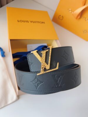 13406032349490114 Replica LV Embossed Calfskin Belt