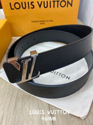 13406032674710278 Replica LV top-grain corrugated cowhide leather belt