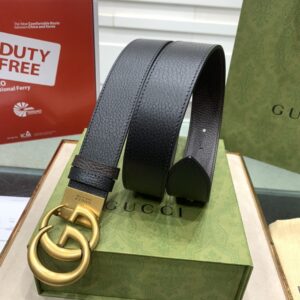 Replica GUCCI Belt With Rotating Brass Buckle