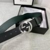 13406202885248209 Gucci Two-Color Leather Belt Replica