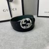 13406202886318532 Gucci Two-Color Leather Belt Replica