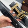 Hermès Original Replica Crocodile Skin Belt Series