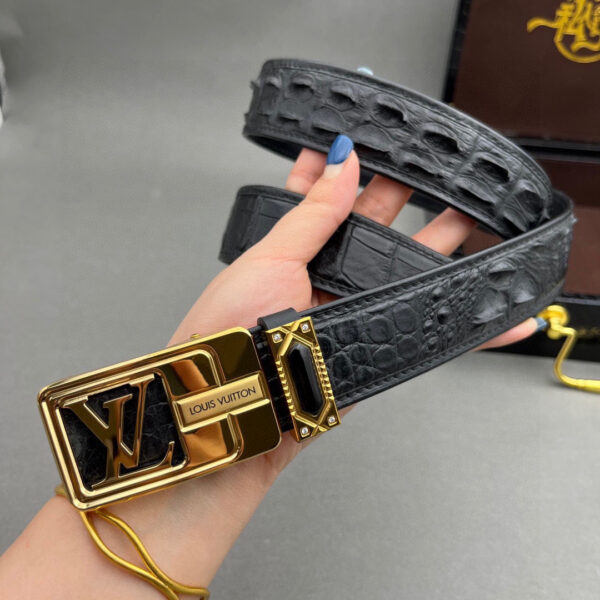Louis Vuitton Original Alligator Leather Belt