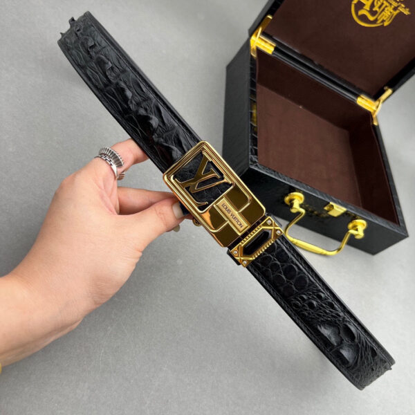 Louis Vuitton Original Alligator Leather Belt
