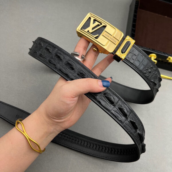 Louis Vuitton Original Alligator Leather Belt