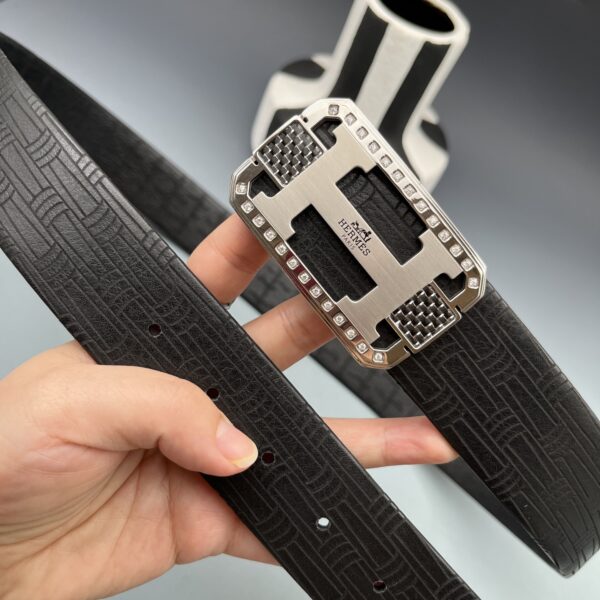 Hermès Double-Sided Top-Grain Leather Belt