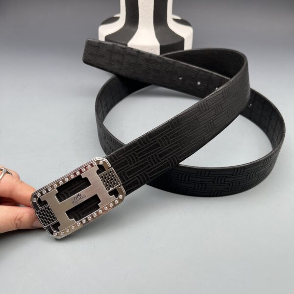 Hermès Double-Sided Top-Grain Leather Belt