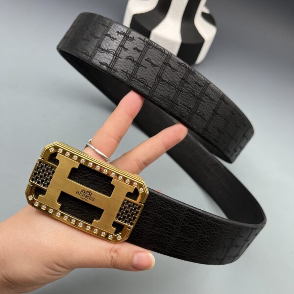 Hermès Double-Sided Top-Grain Leather Belt