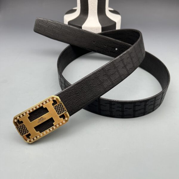 Hermès Double-Sided Top-Grain Leather Belt