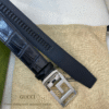 Replica GUCCI Crocodile-print Leather Belt