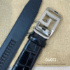Replica GUCCI Crocodile-print Leather Belt