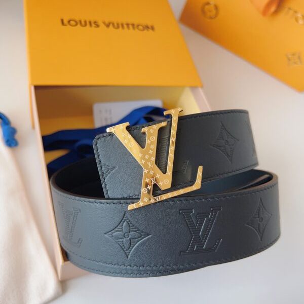 Replica LV Embossed Calfskin Belt