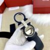 13406638220661547 Ferragamo Lychee Grain Reversible Men's Belt Replica