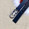 13406638221753111 Ferragamo Lychee Grain Reversible Men's Belt Replica