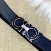 13406638222669482 Ferragamo Lychee Grain Reversible Men's Belt Replica