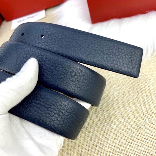 13406638223577006 Ferragamo Lychee Grain Reversible Men's Belt Replica