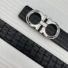 Replica of Ferragamo's Premium Cowhide Leather Belt