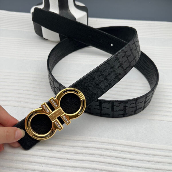 Replica of Ferragamo's Premium Cowhide Leather Belt