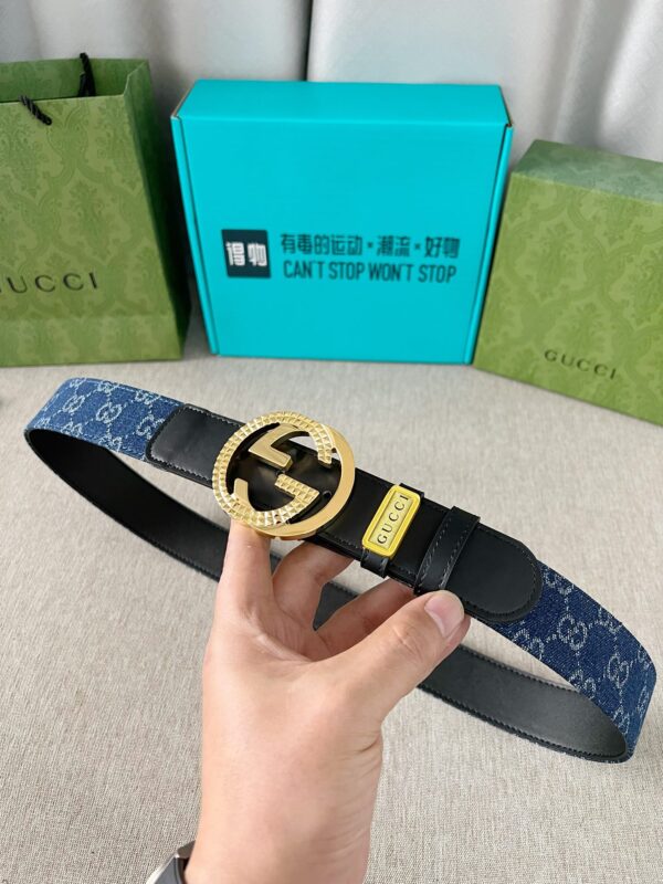 Gucci Two-Tone Original Series Belt Replica