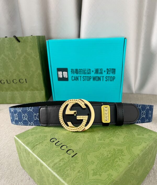 Gucci Two-Tone Original Series Belt Replica