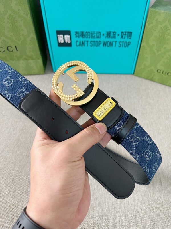 Gucci Two-Tone Original Series Belt Replica