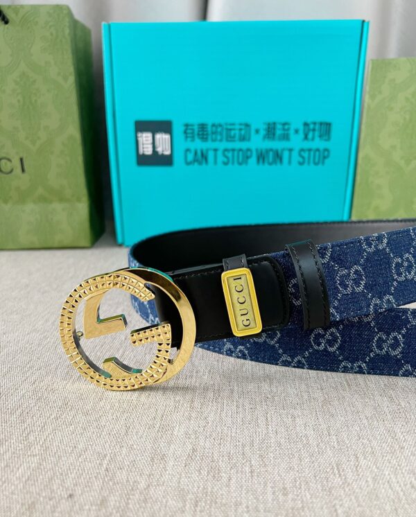 Gucci Two-Tone Original Series Belt Replica