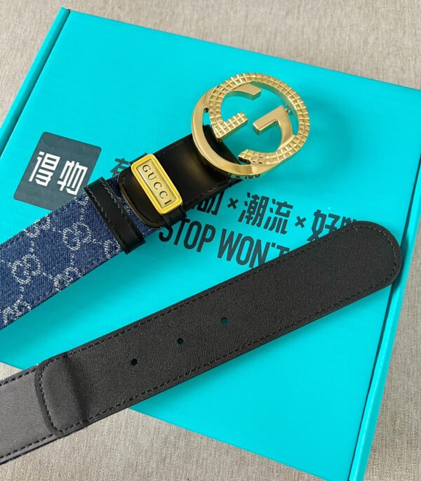 Gucci Two-Tone Original Series Belt Replica