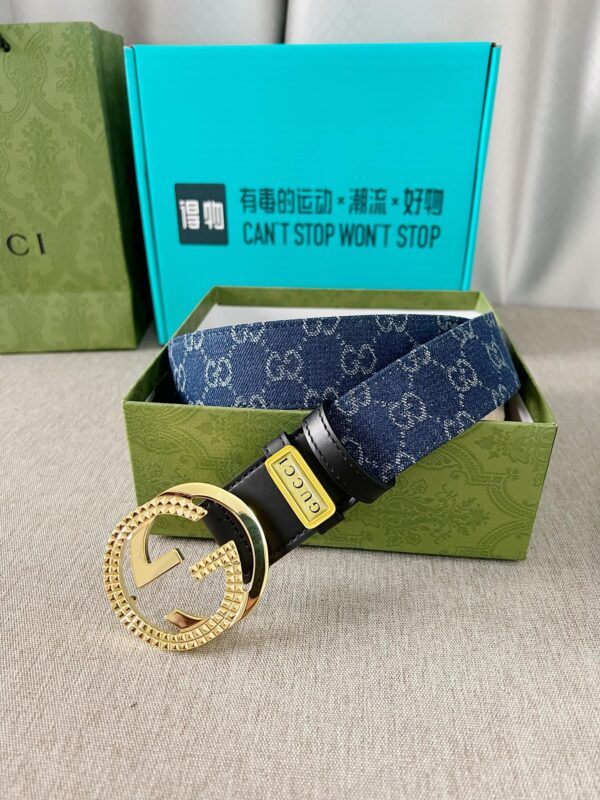 Gucci Two-Tone Original Series Belt Replica