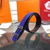 Hermes Two-Tone Laser-Engraved Belt Replica