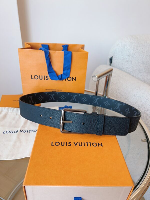 13406718198081371 Replica Louis Vuitton Calfskin Leather Belt