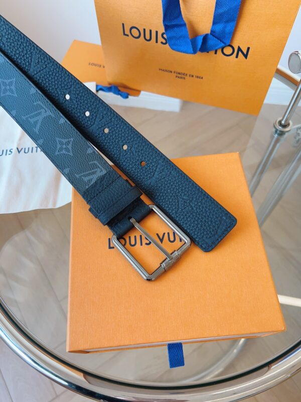 13406718200490323 Replica Louis Vuitton Calfskin Leather Belt