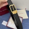 Ferragamo Reversible Leather Belt Replica