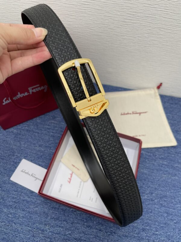 Ferragamo Reversible Leather Belt Replica