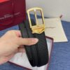 Ferragamo Reversible Leather Belt Replica