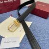 Ferragamo Reversible Leather Belt Replica