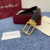 Ferragamo Reversible Leather Belt Replica