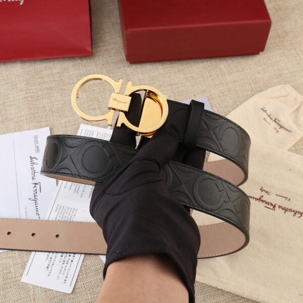 13406719094726568 Ferragamo Top-Grain Leather Leather Belt Replica